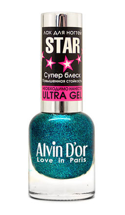 Alvin Dor Лак для ногтей STAR Супер блеск тон 6122 15мл