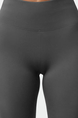 Antrasit Genis Bel Lastikli Ekstra Toparlay?c? Tam Boy Orme Spor Tayt TWOAW21TA0029