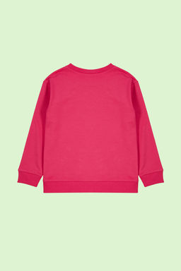 Pembe-Ekru K?z Cocuk Mevsimlik-Ince Bisiklet Yaka 2li Basic Orme Sweatshirt TKDAW25SW00000 - Trendyolmilla фото 5