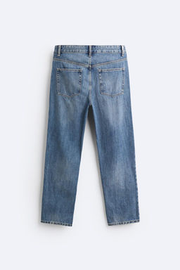 SLIM FIT CROPPED JEANS - Zara фото 7