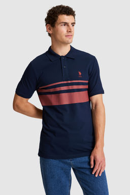 Erkek Lacivert Regular Fit Polo Yaka TiЕГrt