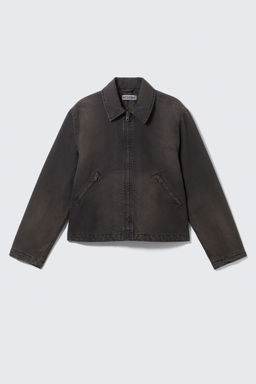 Relaxed Boxy Zip Jacket