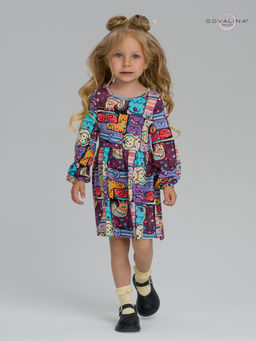 Платье Моана коты в горошек - Sovalina фото 19