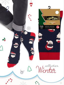 OMSA STYLE 506 (Дед Мороз) NEW YEAR - blu