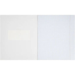 Тетрадь школьная А5, 12л клетка, Комус Класс Интенсив цвет Черный 10 шт/уп