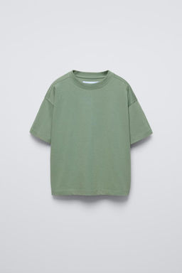PLAIN MEDIUM WEIGHT T-SHIRT - Zara фото 5