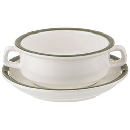 БУЛЬОННИЦА С БЛЮДЦЕМ LEFARD FAMILY HOUSE 250 МЛ 15*6 СМ (КОР=16НАБ.)  фото 4