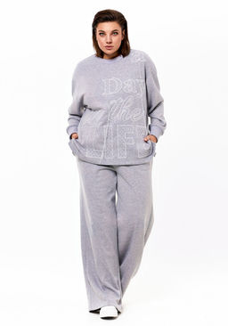 Костюм KaVari 8019.1 серый  фото 6