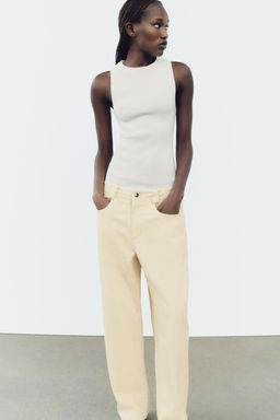 BASIC PLAIN KNIT TOP - Zara фото 2