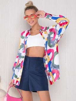 Шорты П-2092/3 Цвет:синий - Леди агата фото 4