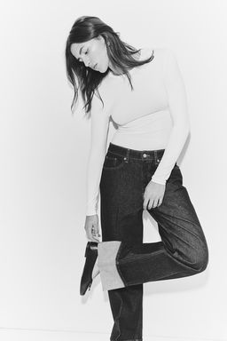 Camiseta de microfibra de manga larga - H&m фото 7