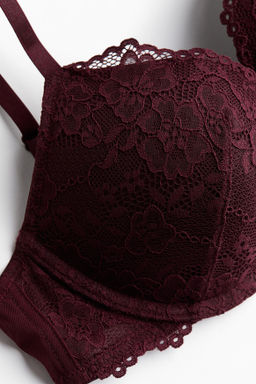 Sujetador push-up de encaje - H&m фото 10