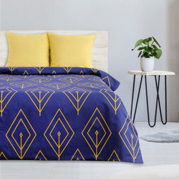 Постельное бельё Этель евро Жёлтый лепесток 200х217, 240х220, 70х70-2 шт  фото 3