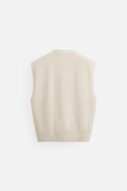 RIBBON KNIT WAISTCOAT - Zara фото 8