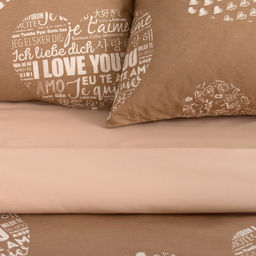 Постельное бельё Этель 2 сп Te amo (вид 3) 175 х 215 см, 200 х 220 см, 70 х 70 - 2 шт, бязь  фото 14