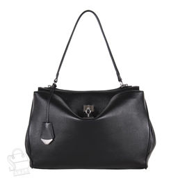 Сумка женская кожаная 2094Y black Polina&Eiterou в Новосибирске