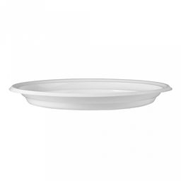 Тарелка одноразовая мелкая из полипропилена д205мм, белый (Россия) - Домашняя мода фото 3