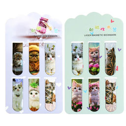Набор закладкок для книг магнитных 6 штук МИКС Котята - Calligrata фото 3