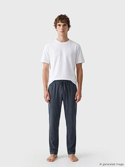 Standart Kal?p Erkek Pijama Alt? 2li