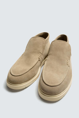 CASUAL LEATHER BOOTS - Zara фото 2
