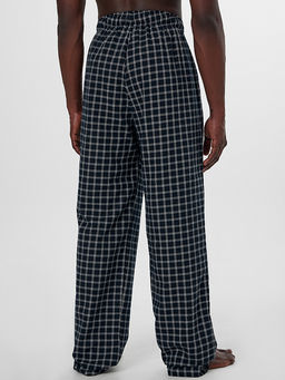 Брюки домашние мужские черные в клетку - Mark formelle фото 3