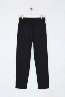 Siyah Yuksek Bel Comfort Mom Jeans TWOAW25JE00371 - Trendyolmilla фото 7