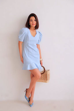 Martichelli Платье голубое