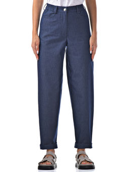 Хлопковые деним брюки - А+б коллекция фото 5