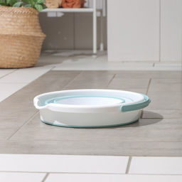 Ведро складное «Флекс», 10 л, 32×34×26 см, морская волна