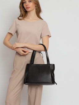 Женская кожаная сумка Richet 3000LN 456 Черный