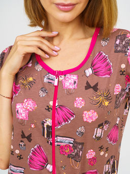 860 Халат "Подарки"