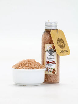 Цена за 2 шт. Жемчуг для ванны во флаконе, 85 г, аромат имбирный пряник, URAL LAB