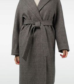 Пальто женское демисезонное Classic Reserve (пояс) - El podio фото 12