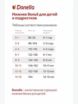Комплект для девочки Donella