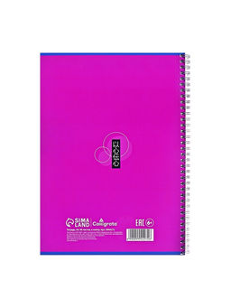 Набор тетрадей Calligrata «Аниме.Парень киберпанк», А4, 2 штуки, 96 листов, обложка из мелованного картона, отделка из твин-лака