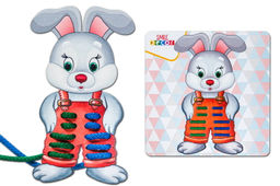 Шнуровка Зайка - Smiledecor фото 2