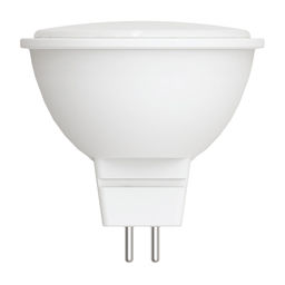 LED-JCDR-7W/4000K/GU5.3/FR/DIM/SLS Лампа светодиодная, диммируемая. Форма JCDR, матовая. Белый свет (4000K). ТМ Volpe