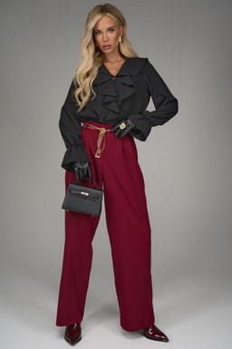 Блузка Мишель (чёрный) - Эльза фото 16