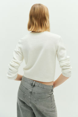 Cardigan de punto fino - H&m фото 4