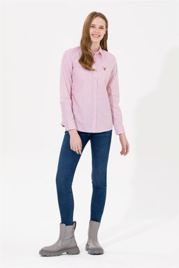 Женская базовая рубашка с длинным рукавом Magnolia - U.s. polo assn фото 9