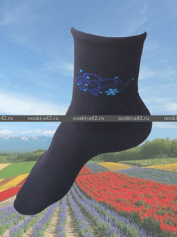 Цена за 10 пар. ЮстаТекс носки женские 2с15 СПОРТ ассорти 23-25 - Юста-текс фото 159