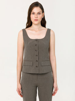 Жилет приталенный - Marchello marchellini фото 5