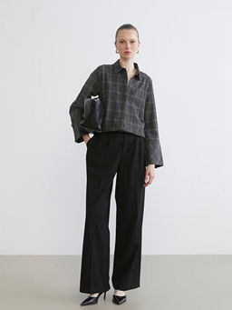 Ekose Kad?n G?mlek Tunik