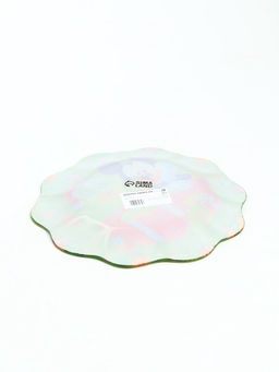 Тарелка стеклянная новогодняя «Новогодний сюрприз», Микки Маус, 23 см