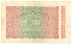 20000 марок 1923 года Германия
