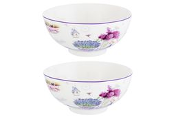 Набор 2 салатников - 15*15*7 см 700 мл Лаванда NEW BONE CHINA - Elan gallery фото 4