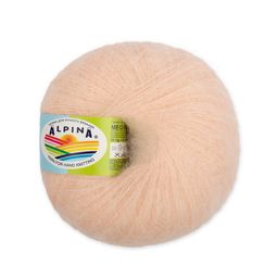 Пряжа ALPINA MEGHAN 73% кид мохер, 27% нейлон 4 шт. х 50 г 390 м  10 м