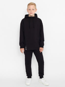 CRB wear / CWJB 90206-22 Костюм для мальчика (толстовка, брюки),черный/Ex.Cherubino