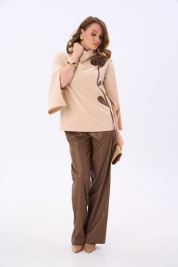 Костюм NIKVA н922-8-Р капучино и шоколад  фото 4
