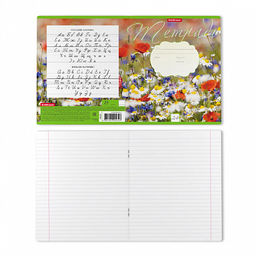 Цена за 160 шт. Тетрадь школьная ученическая ErichKrause Цветущие луга, 24 листа, линейка (в плёнке по 10 шт.) фото 8